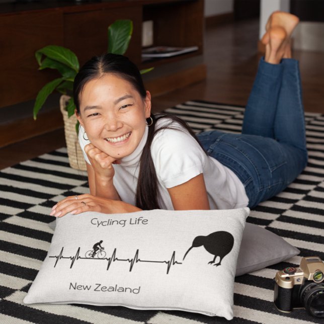 Cycling Life, New Zealand customisable Lumbar Cushion (Creator Uploaded)