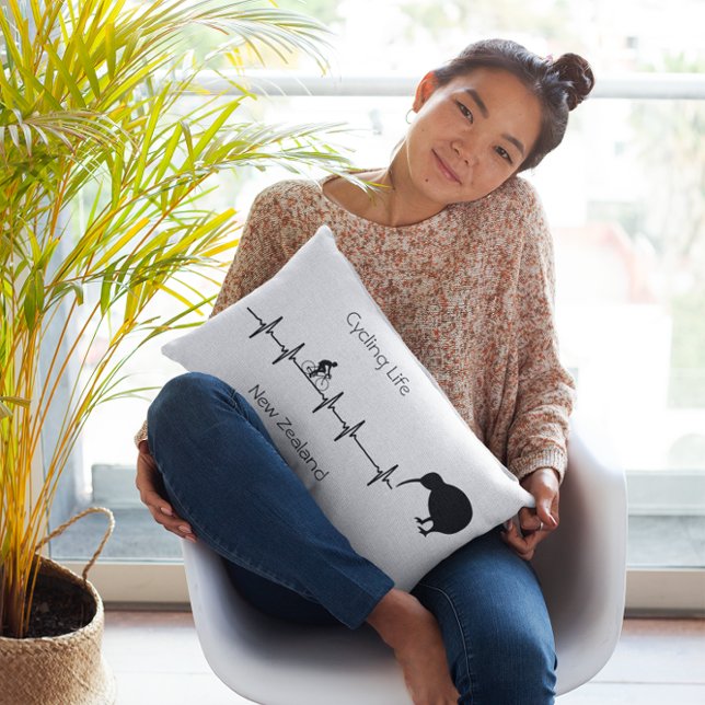 Cycling Life, New Zealand customisable Lumbar Cushion (Creator Uploaded)