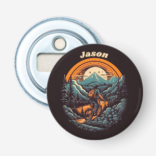 Cycling Life, retro customisable Bottle Opener