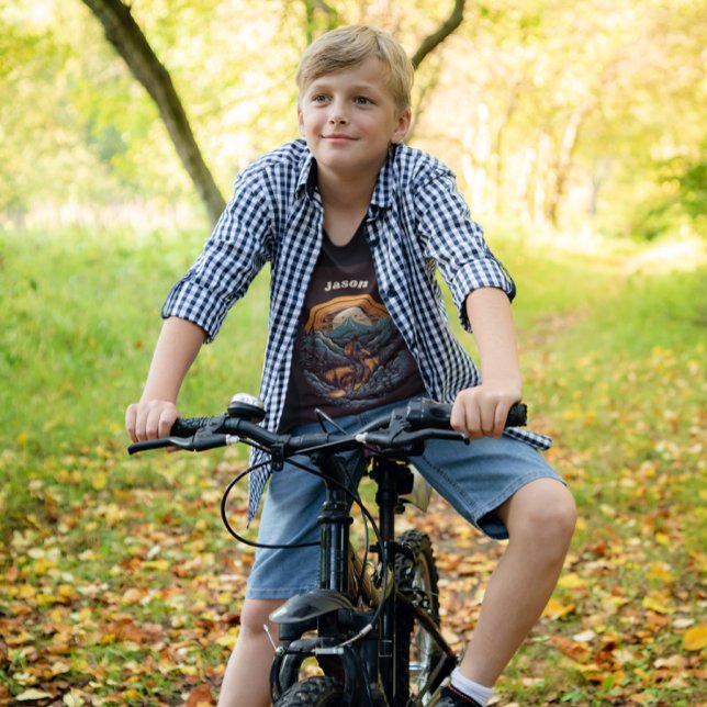 Cycling Life, retro customisable T-Shirt (Creator Uploaded)