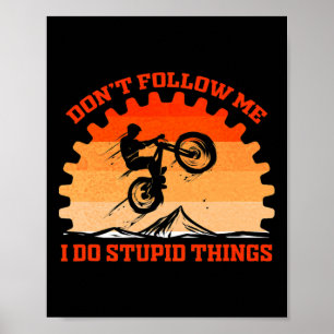 Cycling Lover Bicycle Funny Cycle Gift Vintage Don Poster