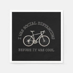 Cycling Lover Bike Riding Bicycle Social Distance Napkin
