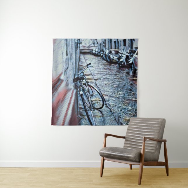 Cycling Lover Gift Tapestry (In Situ)