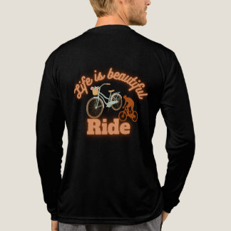 Cycling Lover T-Shirt – Life is Beautiful Ride Tri-Blend Shirt