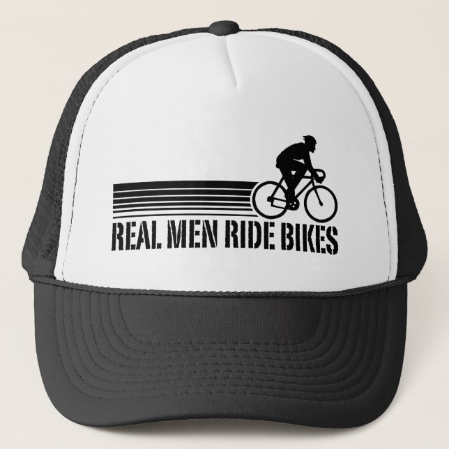 Cycling (male) trucker hat (Front)