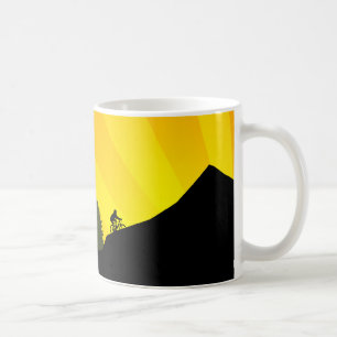 cycling : mountain rayz : coffee mug