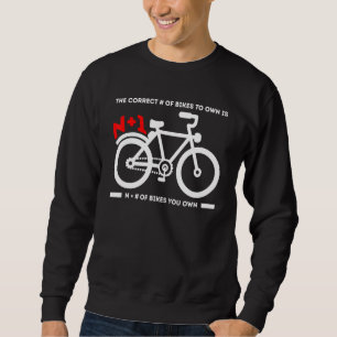 Cycling N1 The Rules Bicycle Riding Cyclist Sweatshirt