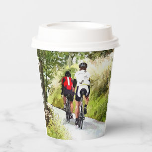 CYCLING  PAPER CUPS