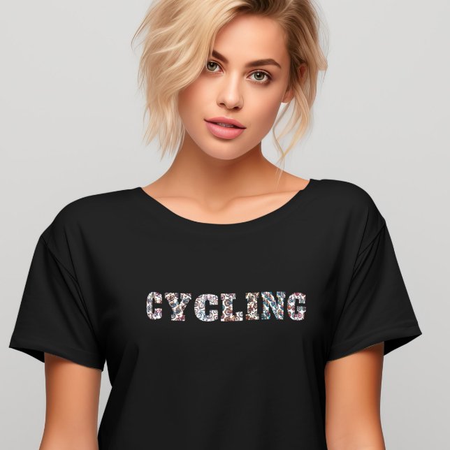 Cycling Passion Bicycle Lover Design for Riders T-Shirt (Creator Uploaded)