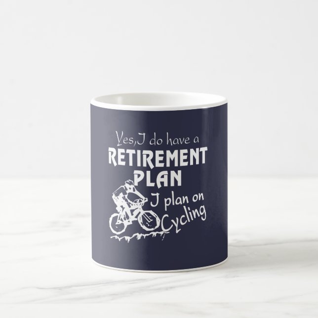 Cycling plan coffee mug (Center)