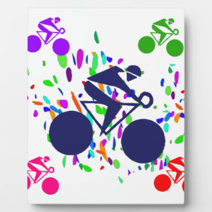 CYCLING PLAQUE