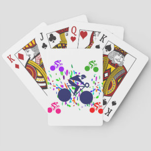 CYCLING PLAYING CARDS