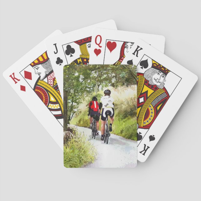 CYCLING PLAYING CARDS (Back)