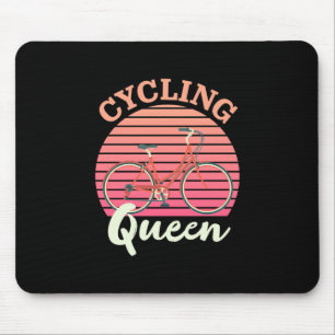 Cycling Queen Mouse Pad