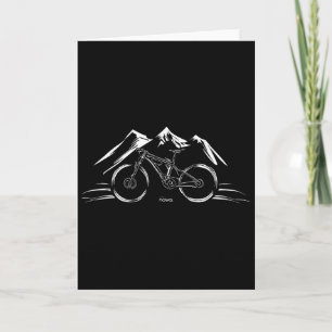 Cycling Racing Bicycle Motivation Mountain Bike Cl Card
