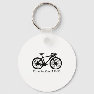 Cycling Road Bike Bicycle Funny Cyclist  Key Ring