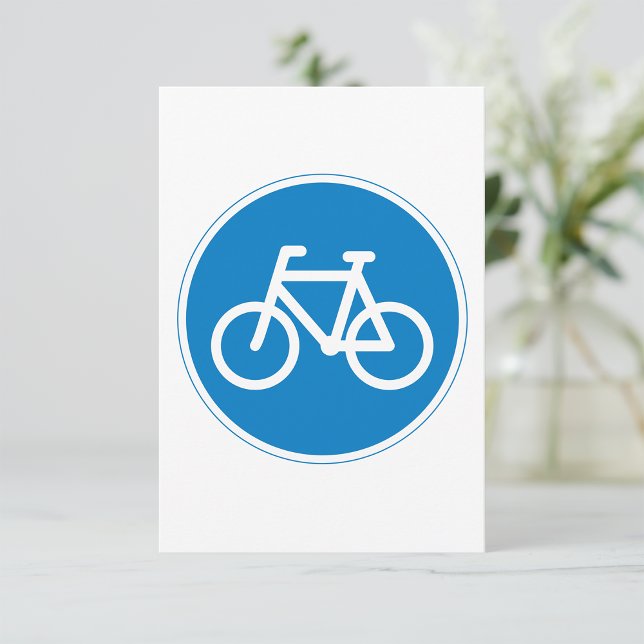 Cycling Road Sign Invitations (Creator Uploaded)