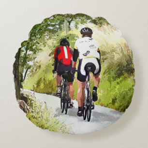 CYCLING ROUND CUSHION