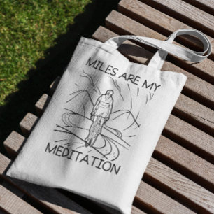 Cycling Stroke Tote Bag  