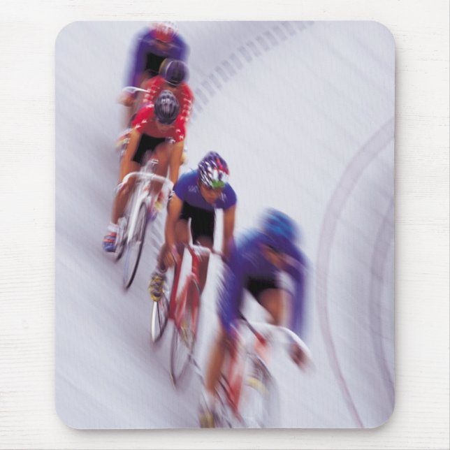 Cycling Track Race Bicycle Cycle Bicycling Mouse Pad (Front)