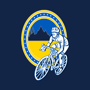 CYCLING UKRAINE MOUNTAIN BIKE RIDE T T-Shirt
