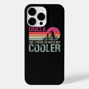 Cycling Uncle Like A Regular Uncle But Cooler T-Sh iPhone 14 Pro Max Case