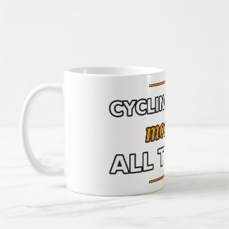 Cycling Uphill, Moaning All the Way Mug