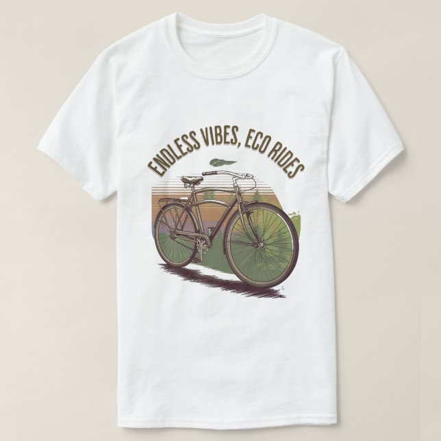 Cycling vibe, Eco T-Shirt (Design Front)