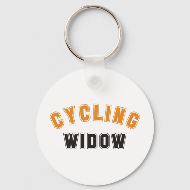 cycling widow key ring (Front)