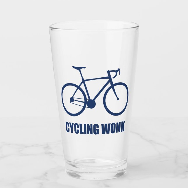 Cycling Wonk Glass (Front)
