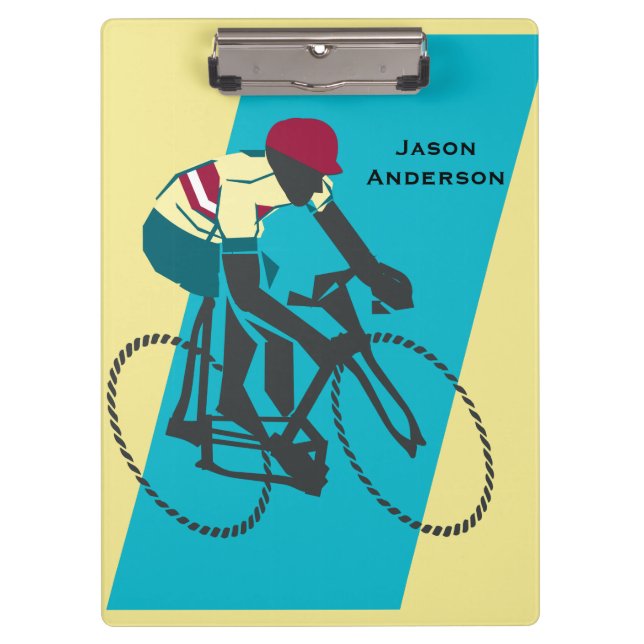 Cyclist #1 clipboard (Front)