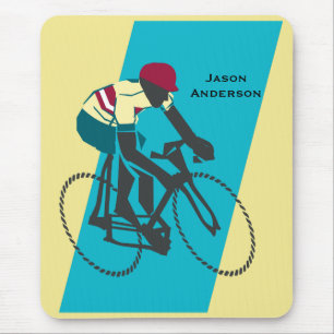 Cyclist #1 mouse pad