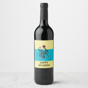 Cyclist #1 wine label