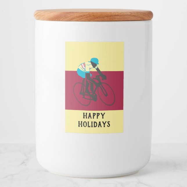 Cyclist #2 food label (Front)