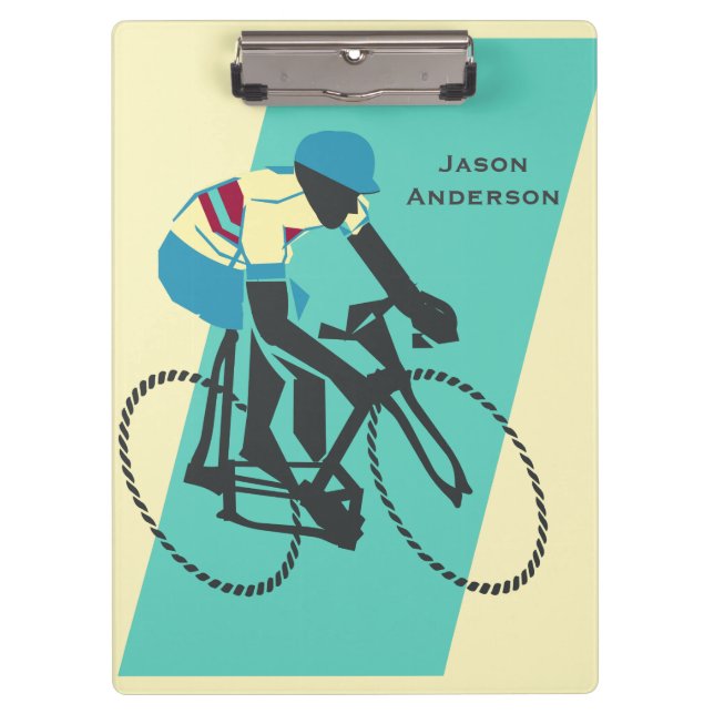 Cyclist #3 clipboard (Front)