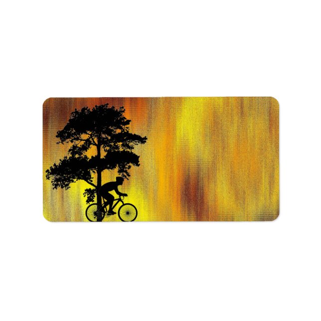 Cyclist Address Label (Front)