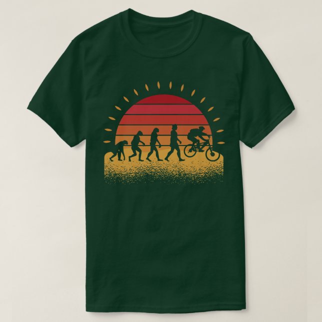 Cyclist Biker  Biking Lover  Road Bike  Cycling Ev T-Shirt (Design Front)