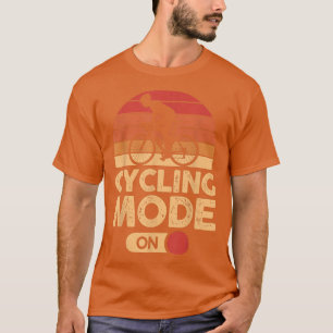 Cyclist Biker Biking Lover Road Bike Cycling Mo T-Shirt