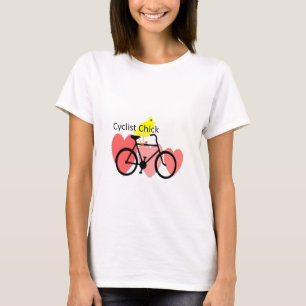 cyclist CHICK--Biking, Bicycle Enthusiast Gifts T-Shirt