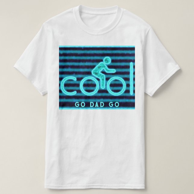 Cyclist Dad T-Shirt (Design Front)