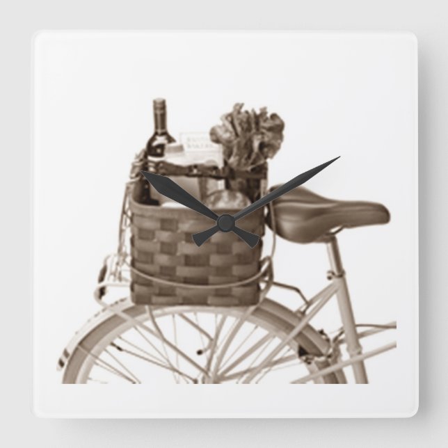 CYCLIST DELIGHT WALL CLOCK (Front)