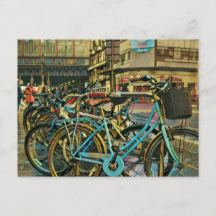 Cyclist gifts for dad postcard