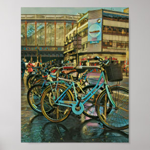 Cyclist gifts for dad poster