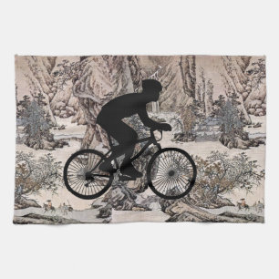 Cyclist Kitchen Towel