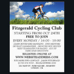 Cyclist on Grass, Cycling Club Advertising Flyer<br><div class="desc">Cyclist on Grass,  Cycling Club Advertising Flyers By The Business Card Store.</div>