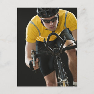 Cyclist Postcard