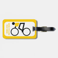 Cyclist riding his bicycle custom