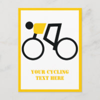 Cyclist riding his bicycle vertical