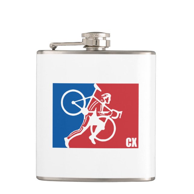 Cyclocross All-Star Hip Flask (Front)
