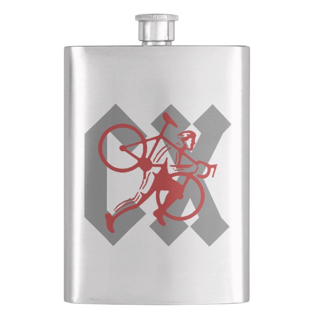 Cyclocross Hip Flask (Front)